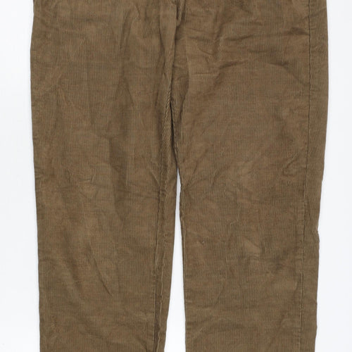 Marks and Spencer Men's Brown Corduroy Trousers 32/33