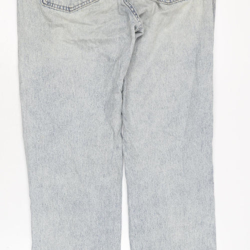 H&M Women's Blue Straight Jeans Size 10