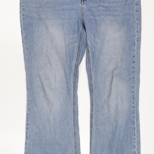 ASOS Women's Blue Straight Jeans, 8XL, Distressed, Good Condition