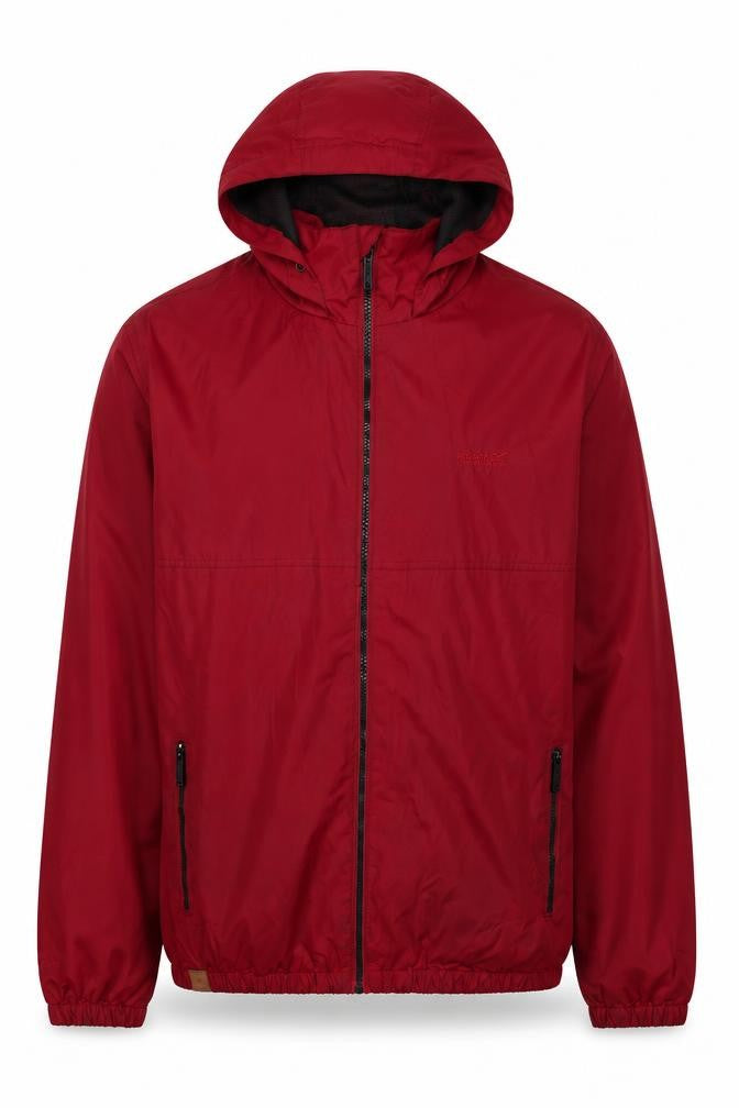 Regatta Men's Red Hooded Windbreaker Jacket M