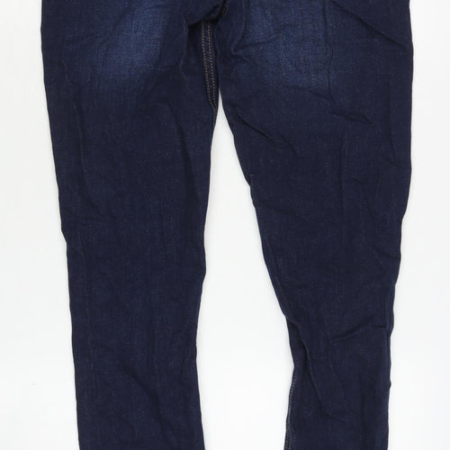 Ringspun Men's Blue Skinny Jeans, Size 32, Distressed
