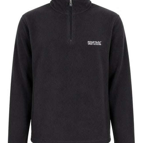 Regatta Men's Black Pullover Fleece Sweatshirt S