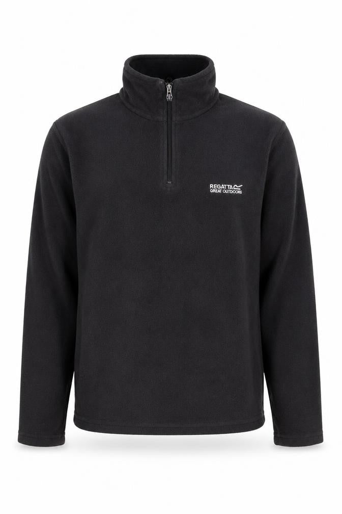 Regatta Men's Black Pullover Fleece Sweatshirt S
