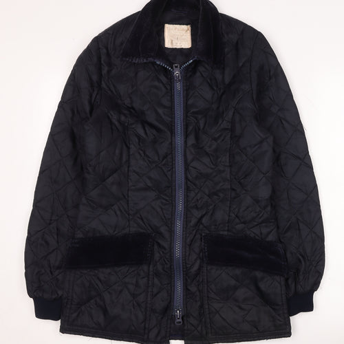 The Paddock Women's Black Quilted Jacket Size 6