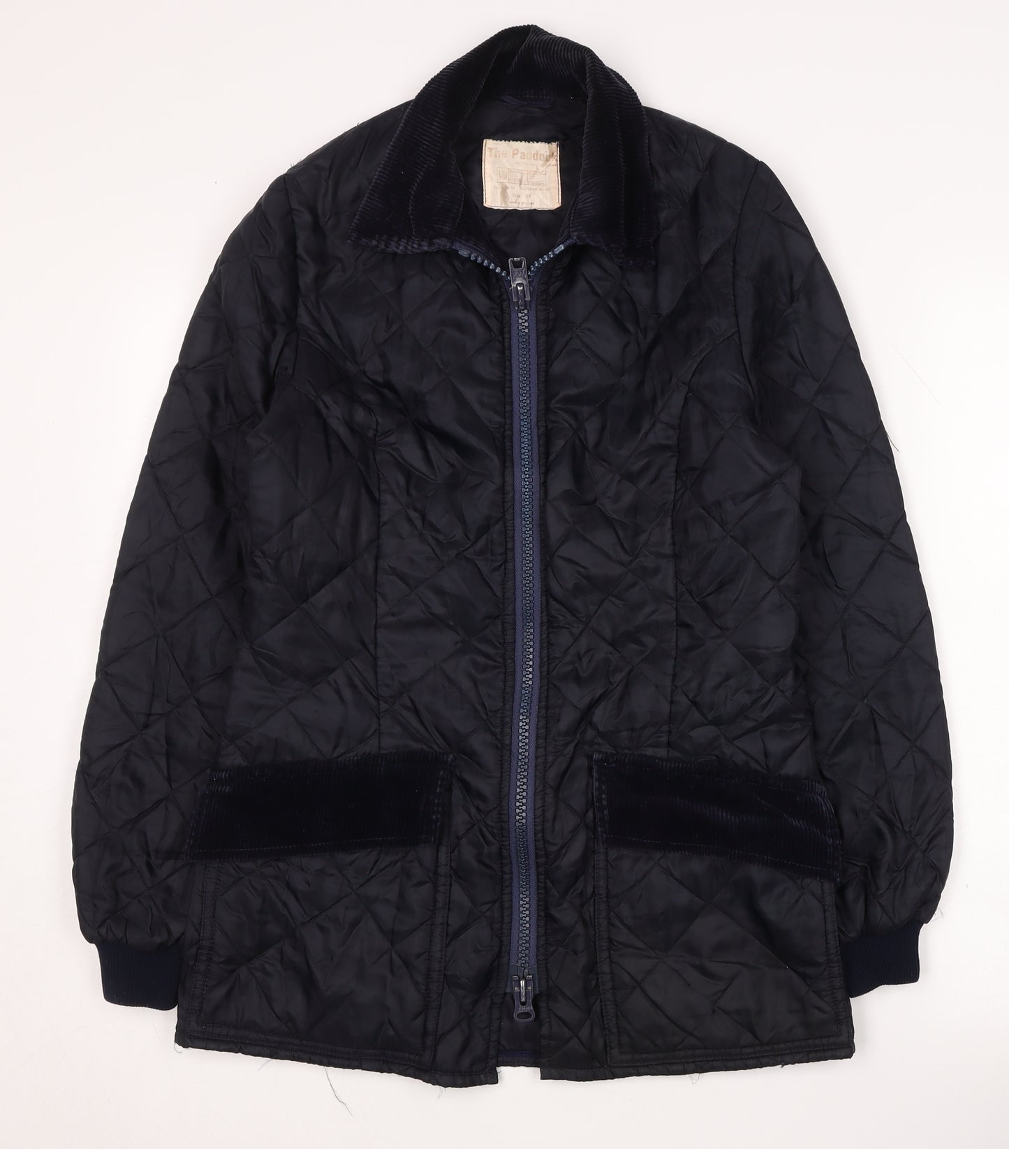 The Paddock Women's Black Quilted Jacket Size 6