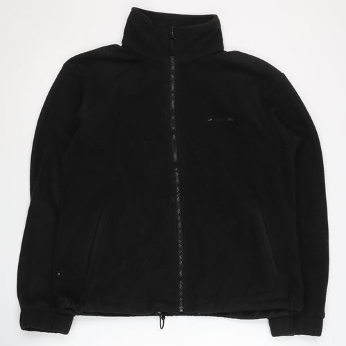 Mountainlife Men's Black Fleece Jacket M Casual
