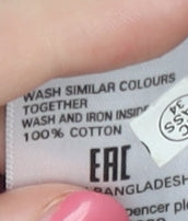 Marks & Spencer Women's Purple Corduroy Skirt Size 12