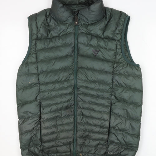 Dainese Men's Green Puffer Waistcoat, L