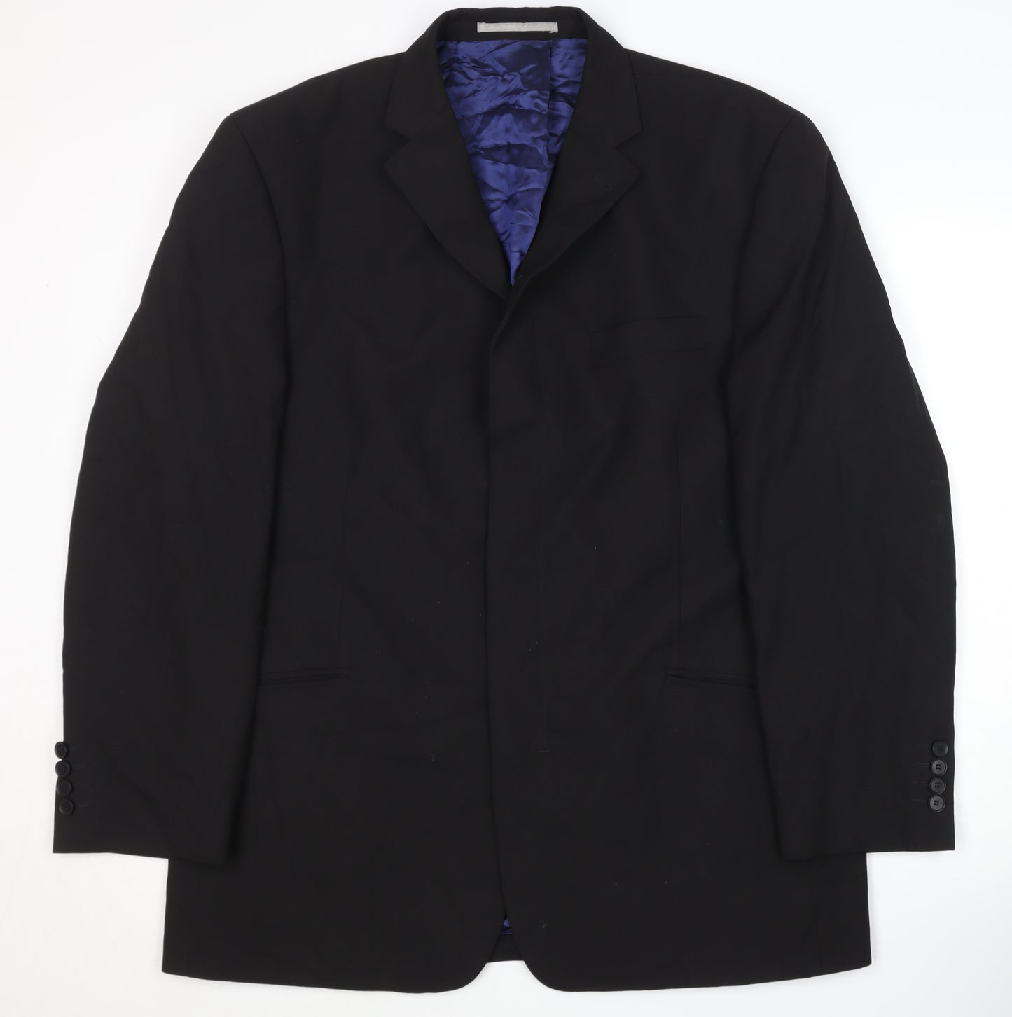 Next Men's Black Blazer 42S - Formal Style