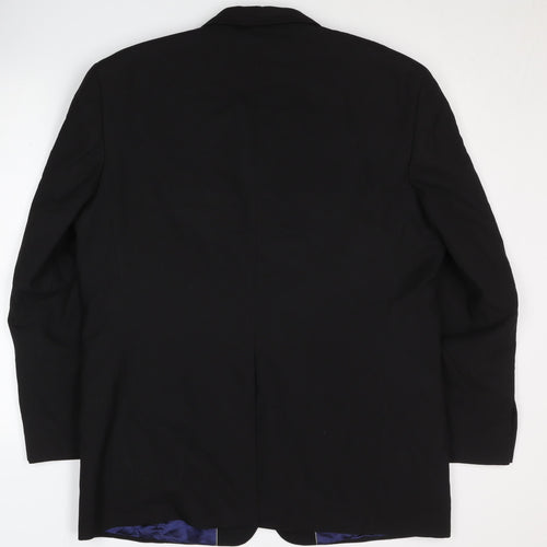 Next Men's Black Blazer 42S - Formal Style