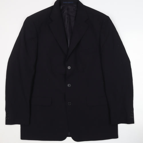 Westbrook Men's Black Blazer 42R Wool Blend Formal Jacket