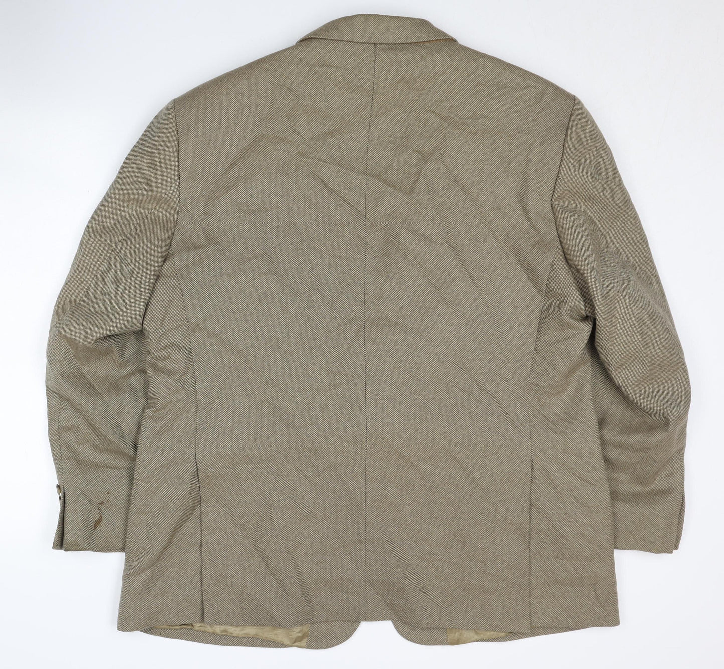 Marks and Spencer Men's Beige Blazer 46 Short Wool