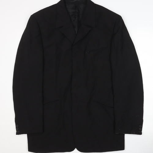 COPPERSTONE Men's Black Blazer, Chest 40, Formal Jacket