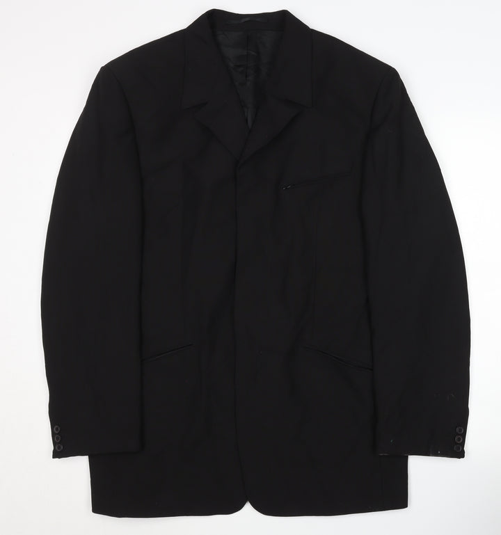 COPPERSTONE Men's Black Blazer, Chest 40, Formal Jacket