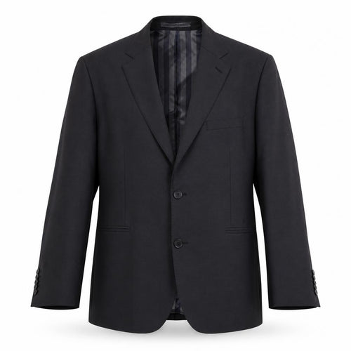 Alexandre Men's Black Blazer 44 Classic Short Jacket