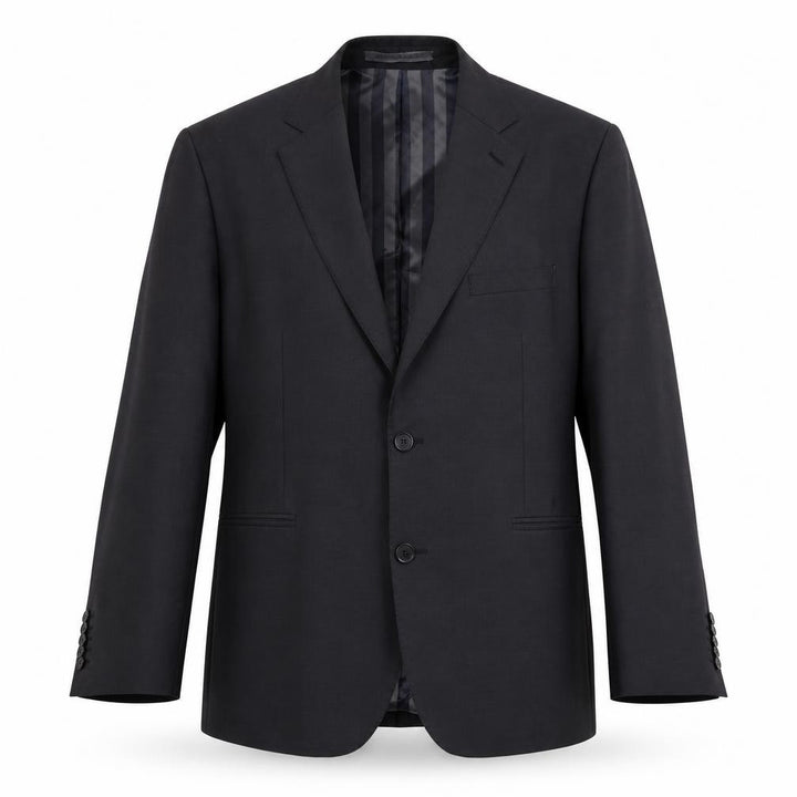 Alexandre Men's Black Blazer 44 Classic Short Jacket
