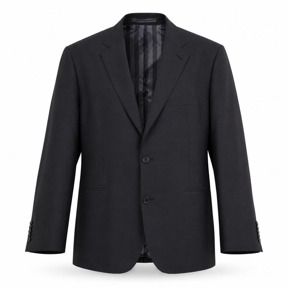Alexandre Men's Black Blazer 44 Classic Short Jacket