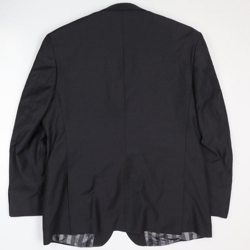 Alexandre Men's Black Blazer 44 Classic Short Jacket