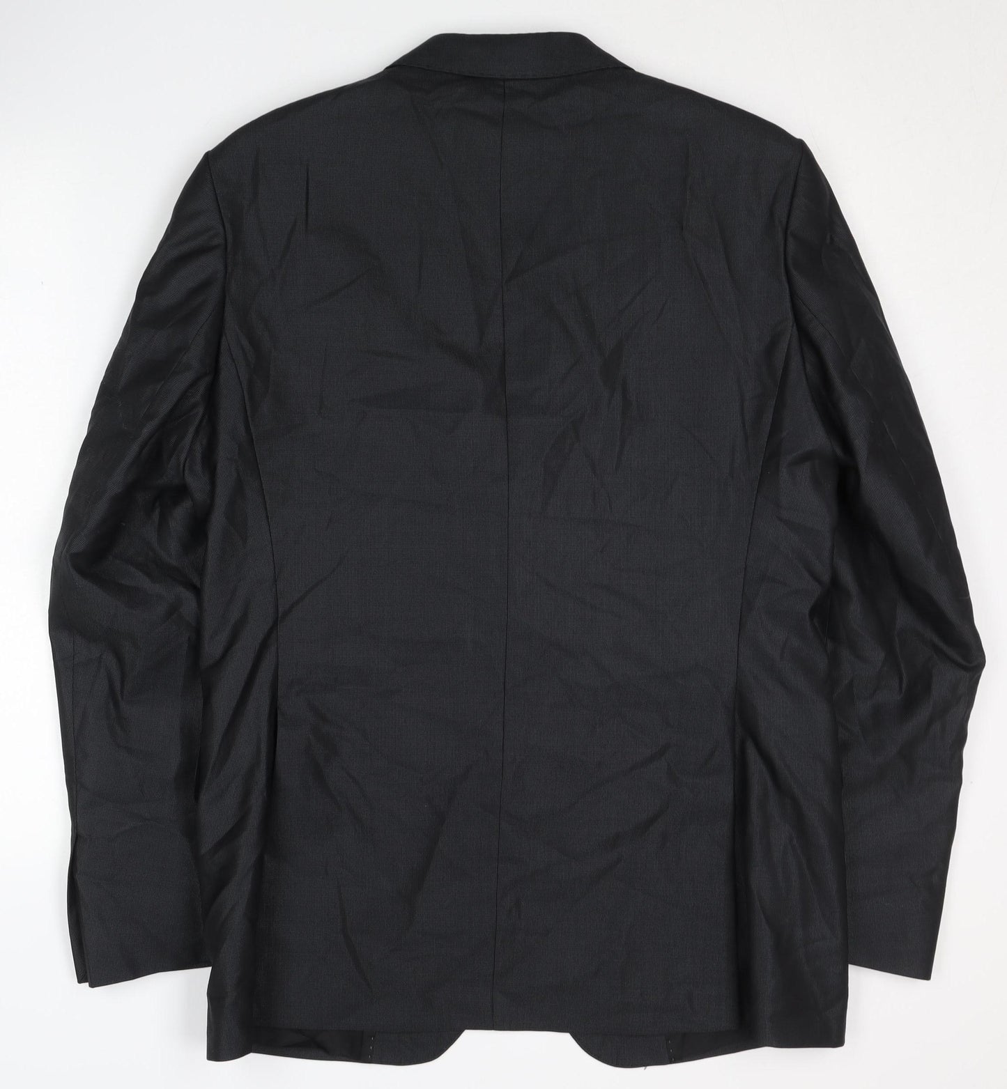 Zara Men's Black Blazer Regular Fit Size 40