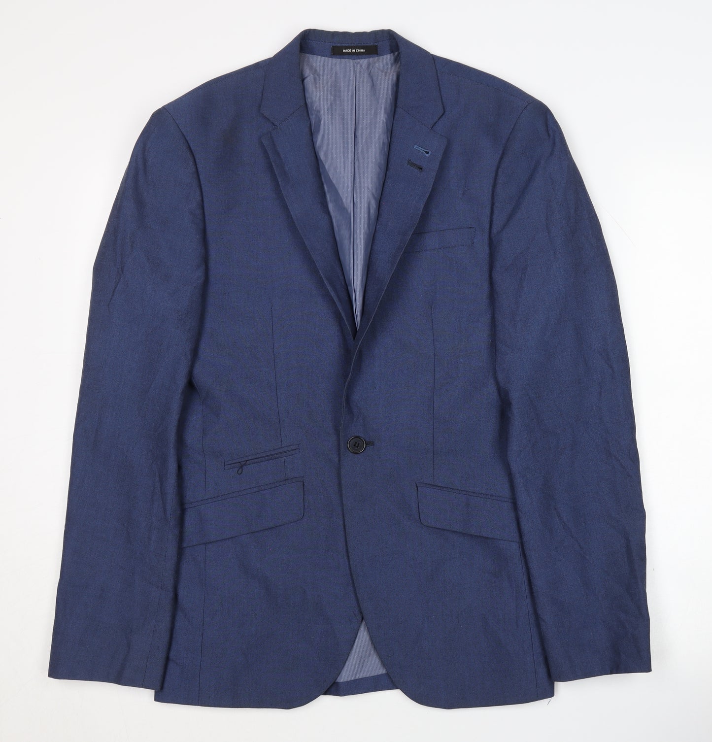 Cedar Wood State Men's Blue Slim Fit Jacket 36R