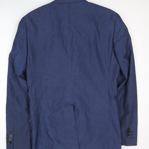 Cedar Wood State Men's Blue Slim Fit Jacket 36R