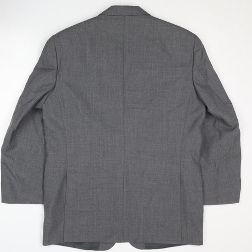 Greenwoods Men's Grey Blazer 40 Notch Classic