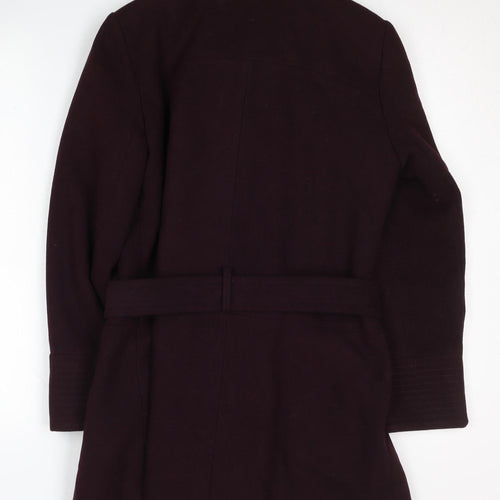 Dorothy Perkins Women's Purple Pea Coat Size 10
