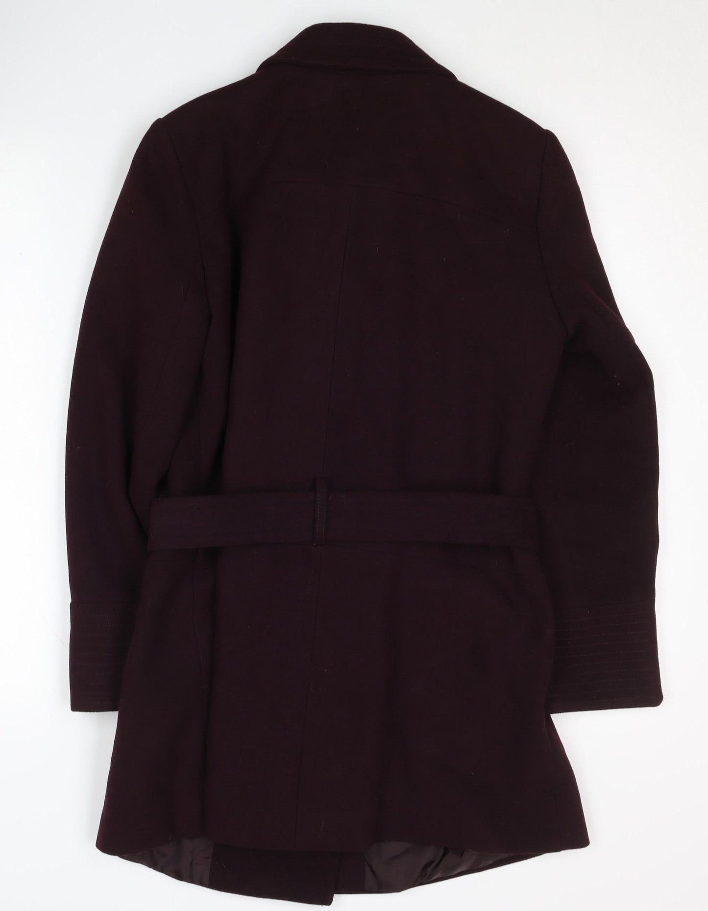Dorothy Perkins Women's Purple Pea Coat Size 10