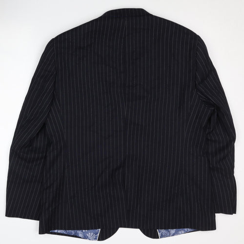 MRK by Mark Slater Men's Black Slim Fit Blazer 46S