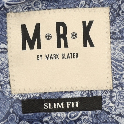 MRK by Mark Slater Men's Black Slim Fit Blazer 46S