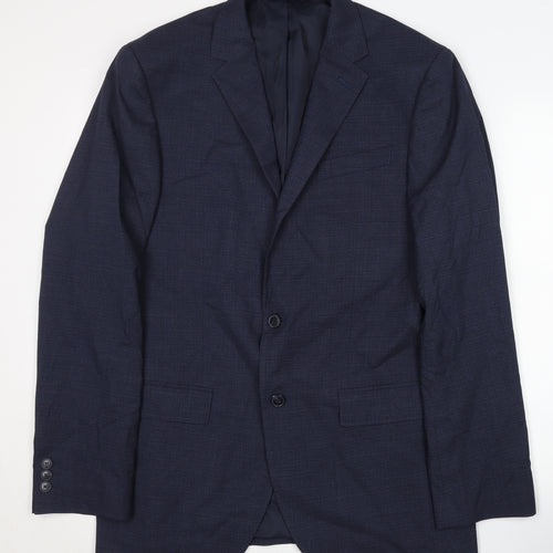 Marks and Spencer Men's Blue Blazer, 40L Size