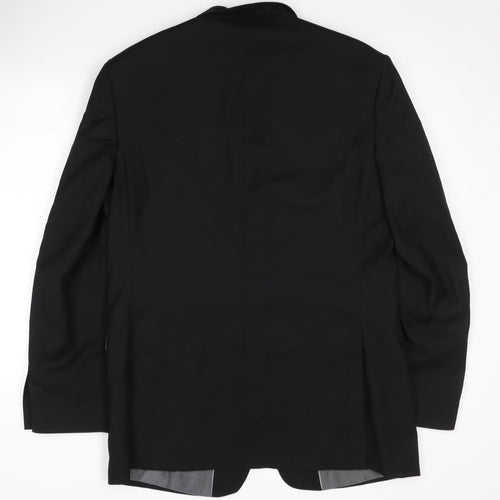 Jack Reid Men's Black Blazer Jacket 40R Formal