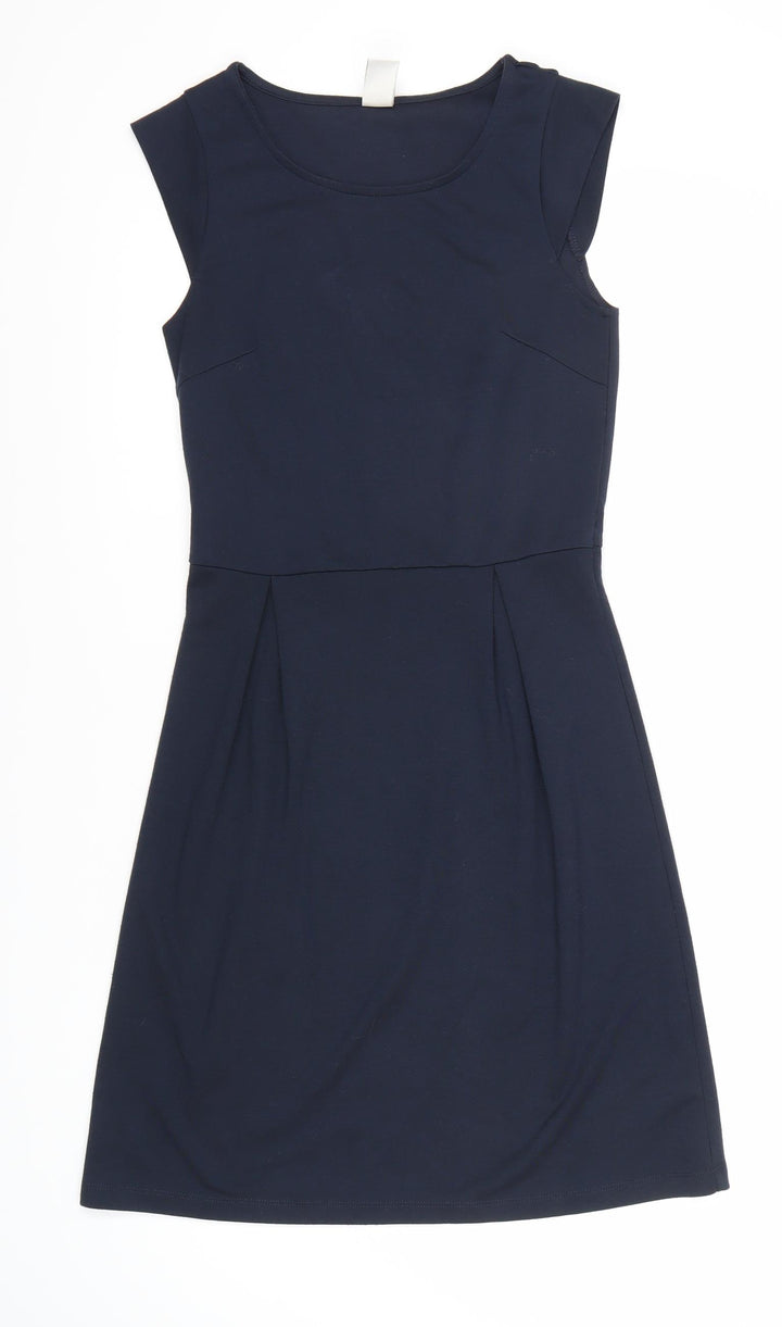 VILA Women's Black Sleeveless Shift Dress XS