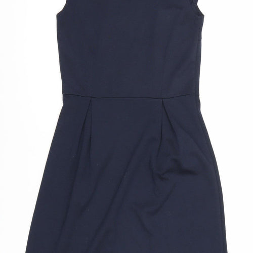 VILA Women's Black Sleeveless Shift Dress XS