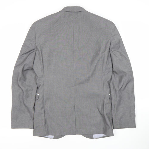 Next Men's Grey Suit Jacket, 36S, Formal