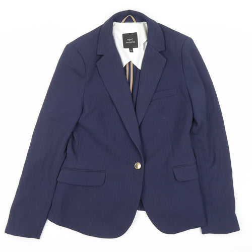 Next Women Blue Blazer Jacket Size 12 Business Wear