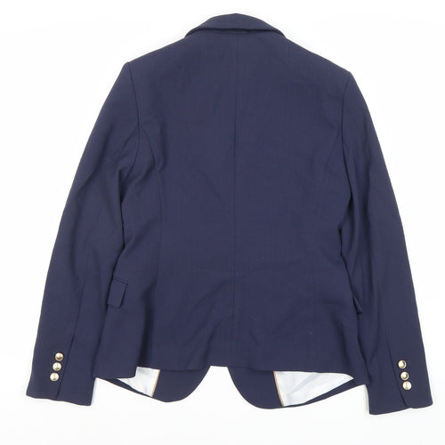 Next Women Blue Blazer Jacket Size 12 Business Wear