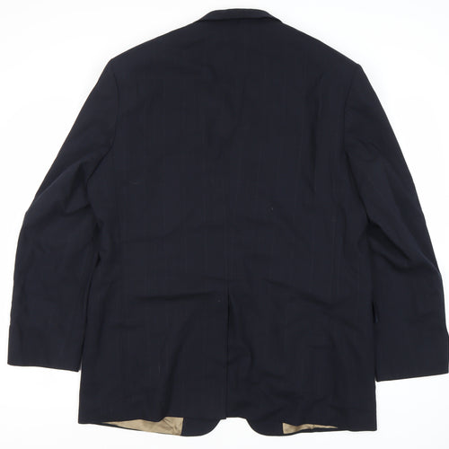 Marks and Spencer Men's Blue Blazer, Size 44 Regular Fit