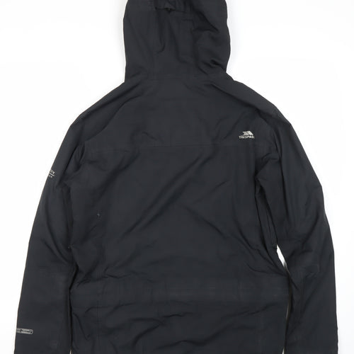 Trespass Men's Black 3XS Rain Coat Jacket, Waterproof