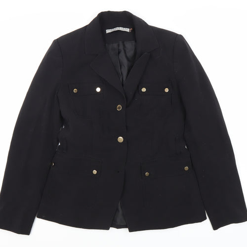 Marc New York Women's Black Blazer Size 6 Long Sleeve