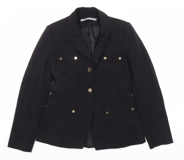 Marc New York Women's Black Blazer Size 6 Long Sleeve