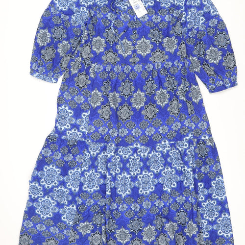 Marks and Spencer Women's Blue Dress Size 12