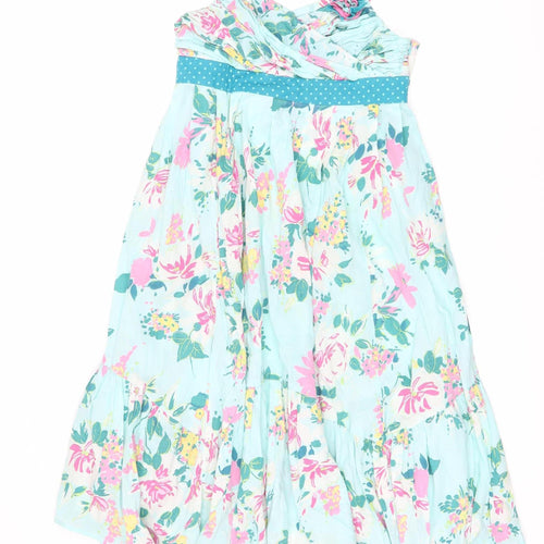 Monsoon Girls Multicoloured A-Line Floral Dress 12-13 Years