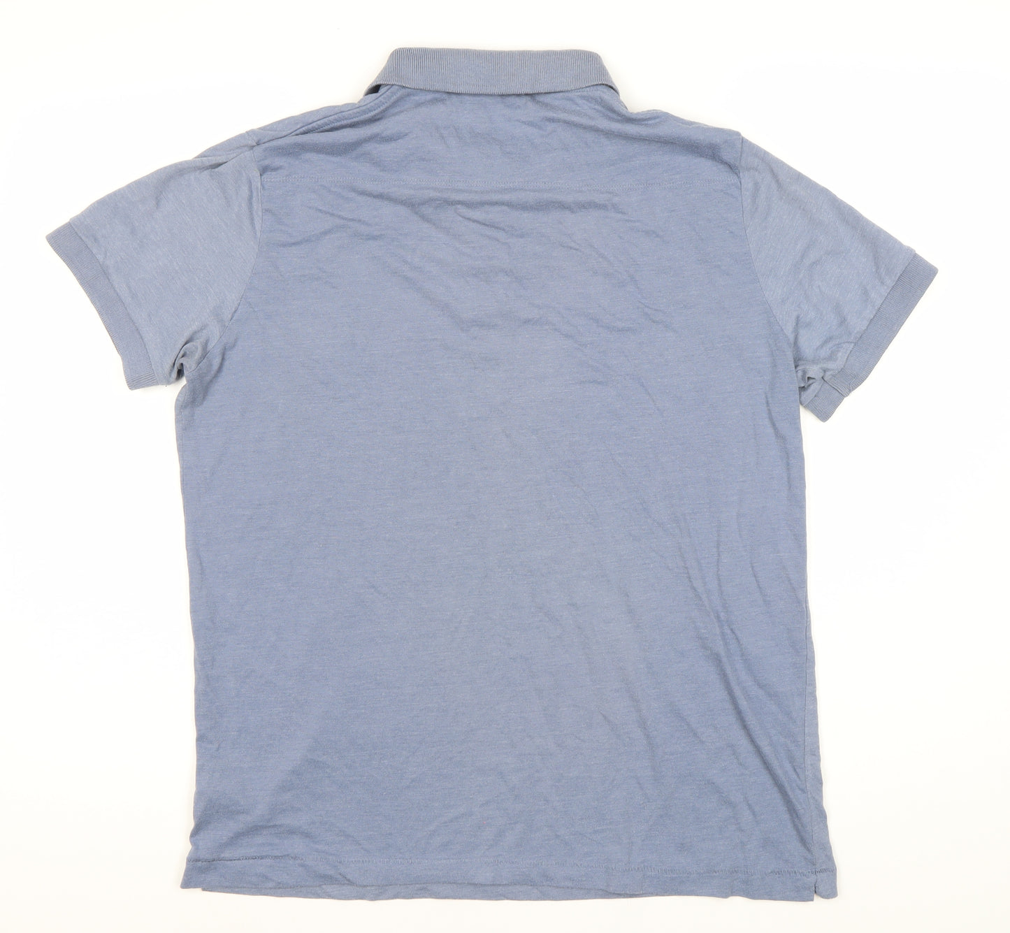 French Connection Men's Blue Polo Shirt Size L