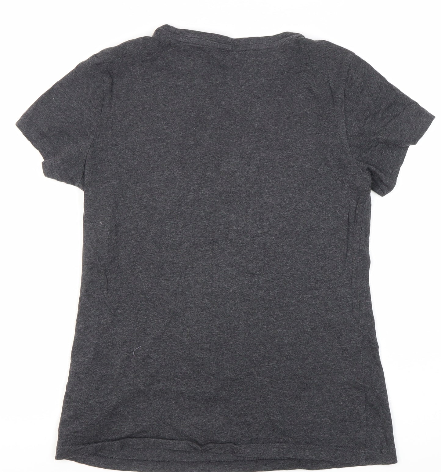 Puma Women's Black Crew Neck T-Shirt, Size S
