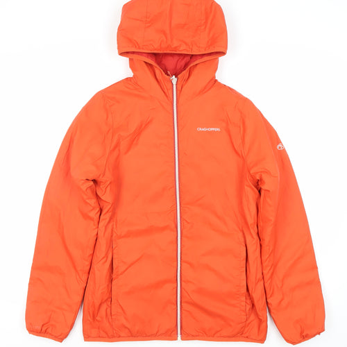 Craghoppers Women's Orange Puffer Jacket Size 8