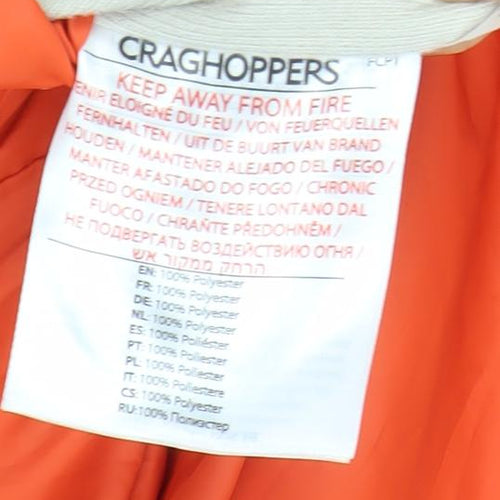 Craghoppers Women's Orange Puffer Jacket Size 8