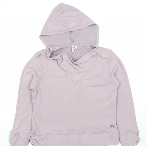 Lonsdale Women's Purple Pullover Hoodie Size 12