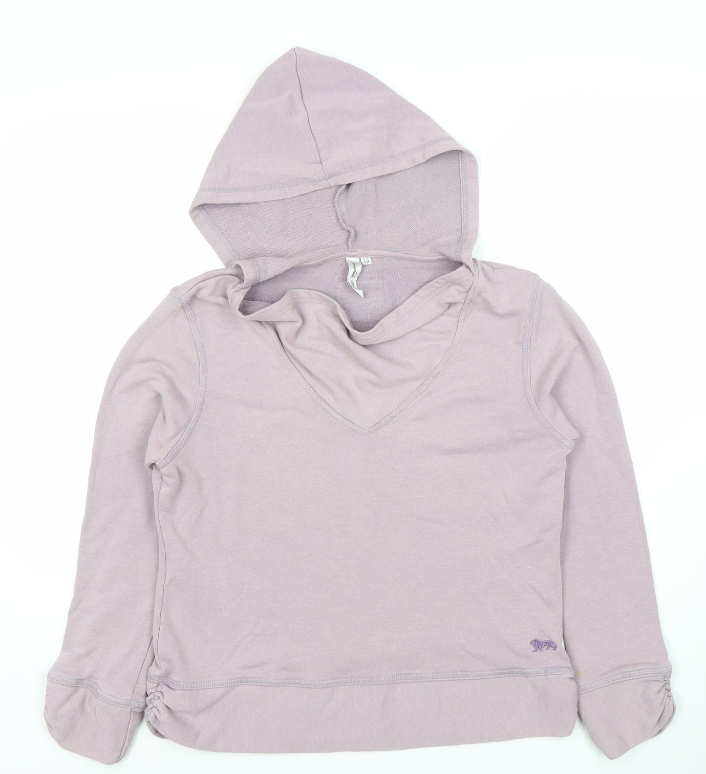 Lonsdale Women's Purple Pullover Hoodie Size 12
