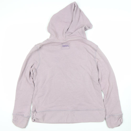 Lonsdale Women's Purple Pullover Hoodie Size 12